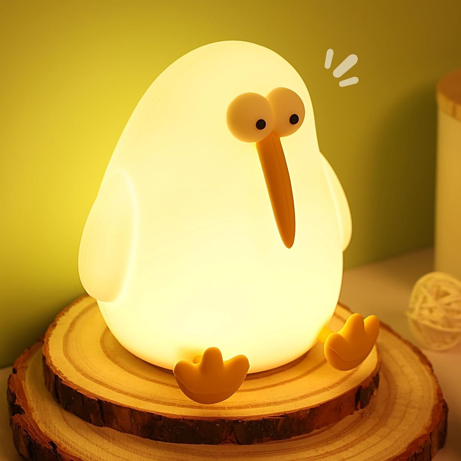 Kiwi Bird Rechargeable Silicone Sleep Light