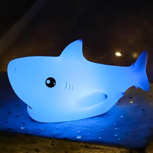 Shark Shaped Rechargeable Sleep Light