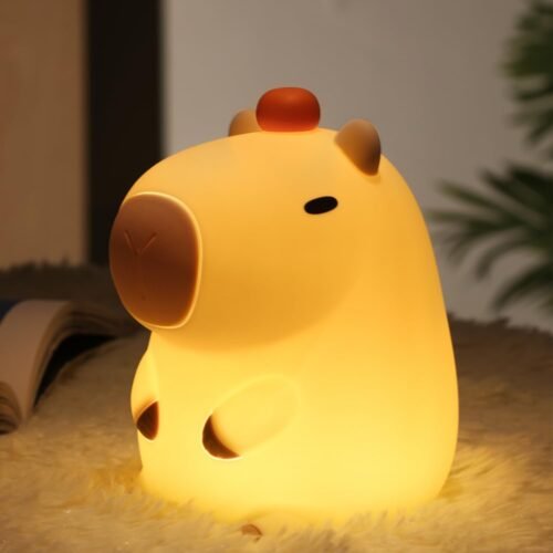 Capybara Rechargeable Sleep Light with Timer